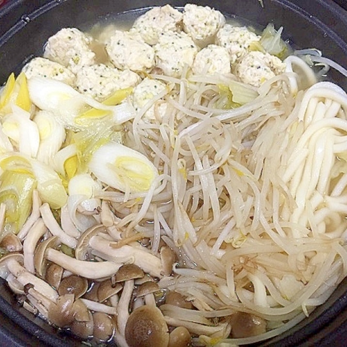 鶏団子と深谷ねぎの塩鍋 レシピ 作り方 By まいまい917 楽天レシピ